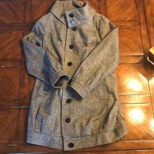 Old Navy Tweed-Like Maternity Coat, Sz Large